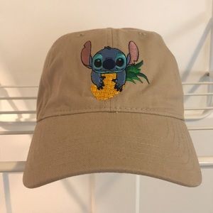 Stitch Pineapple Khaki Baseball  Hat